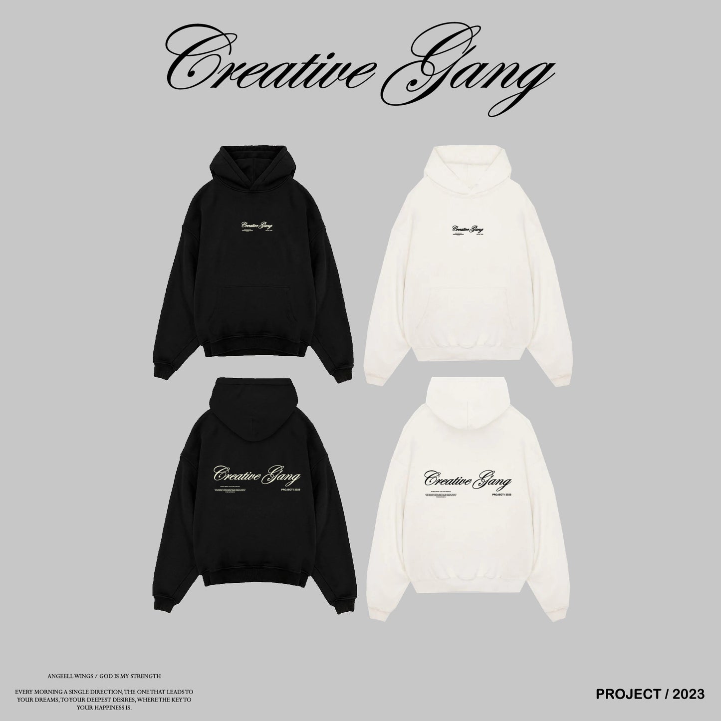 POLERA OVERSIZE - CREATIVE GANG