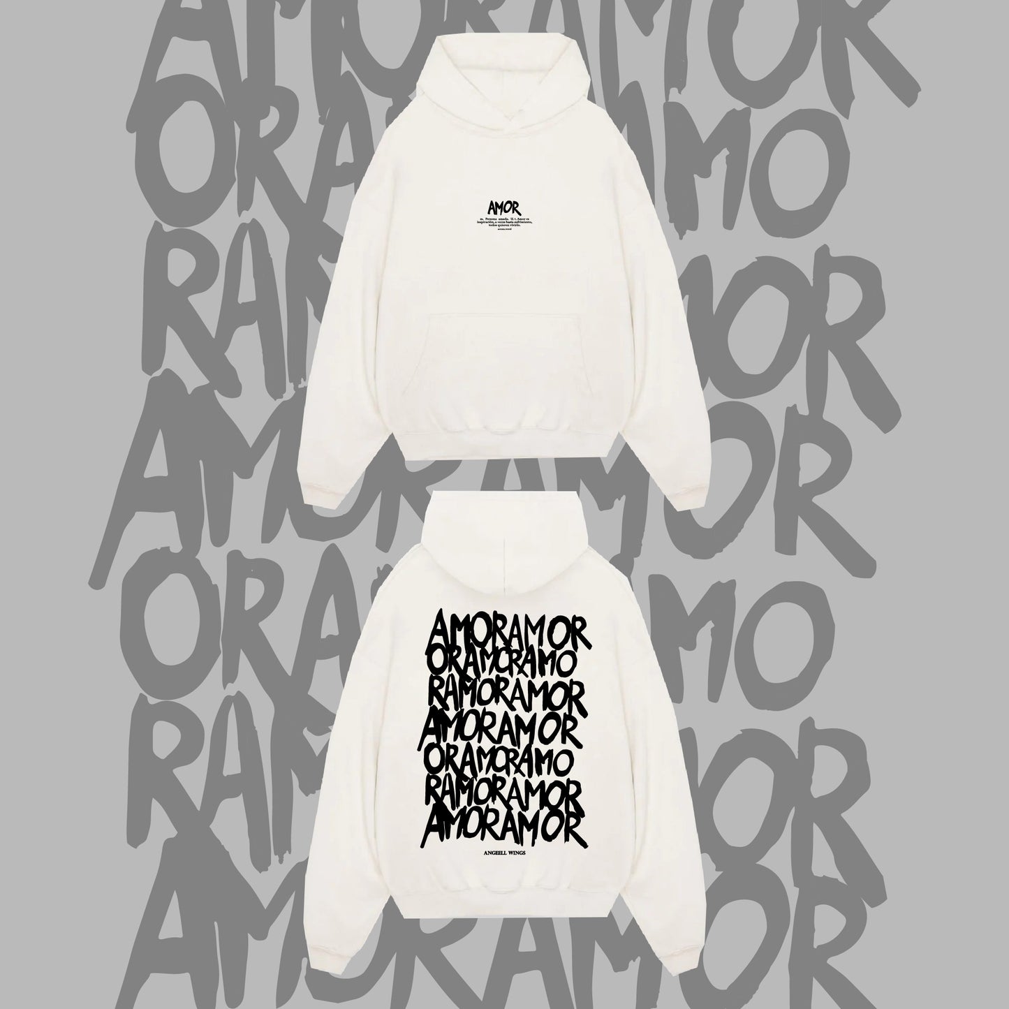 POLERA OVERSIZE - AMOR