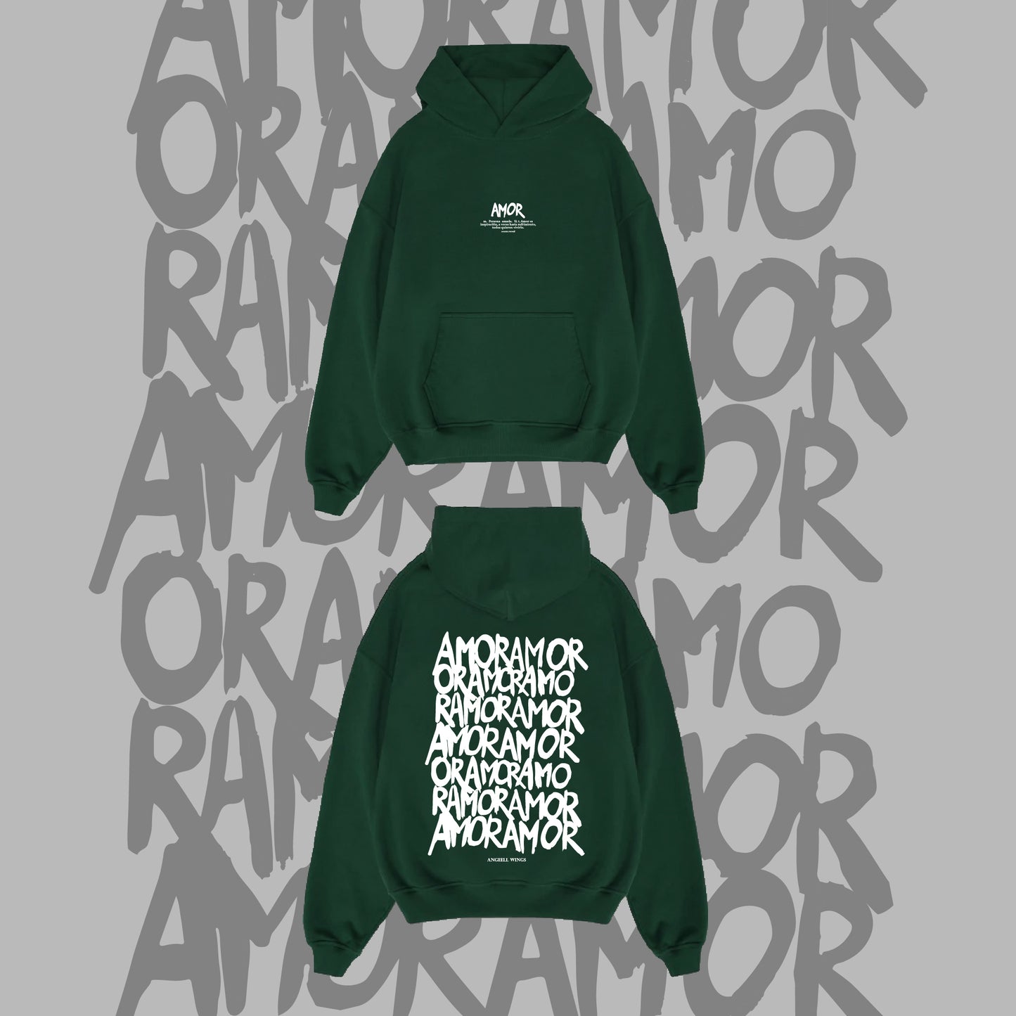 POLERA OVERSIZE - AMOR