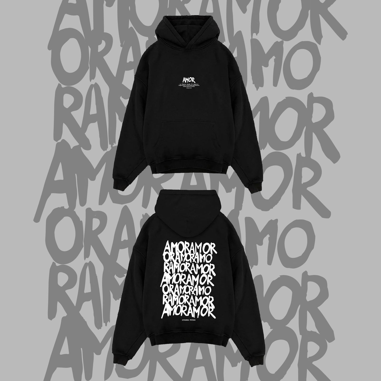 POLERA OVERSIZE - AMOR