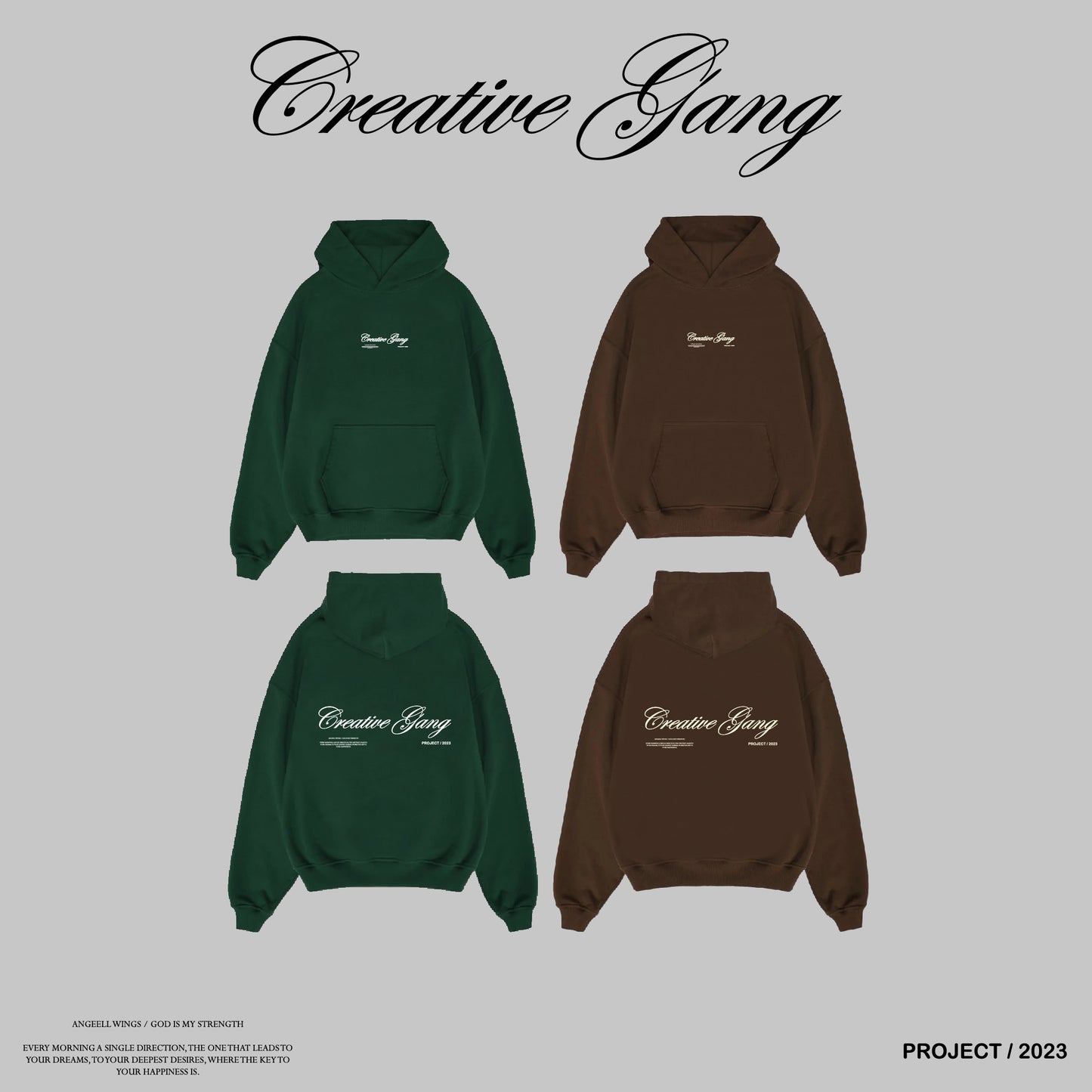 POLERA OVERSIZE - CREATIVE GANG